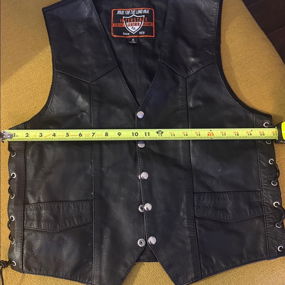 Interstate leather - lace up women’s vest 🎉 - Picture 3 of 14